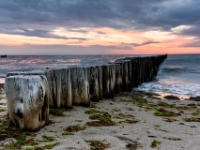 August: Buhnen, Ostsee  6D 29153 1024 © Iven Eissner : 2x3, Meer, Ostsee