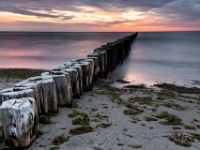 Buhnen, Ostseestrand Börgerende  6D 29182 1024 © Iven Eissner : 2x3, Filter, Meer, ND-Filter, Ostsee, Weiches Wasser
