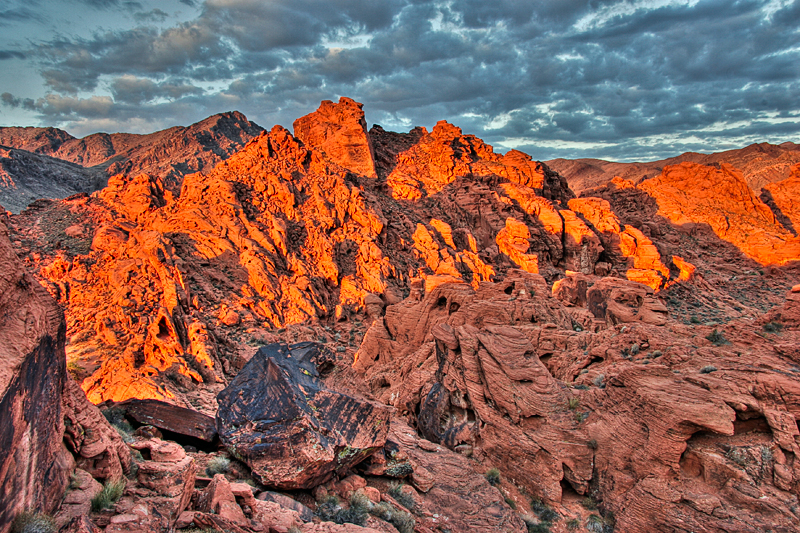 IMG_8421_2_3_HDR.jpg - Valley of Fire State Park, Nevada  ©2008
